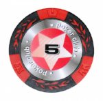 Набор для покера Black Stars 200 фишек - звездный азарт — изображение 5