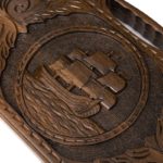 Нарды резные Корабль с ручкой 50 Карен Халеян Армения — изображение 6