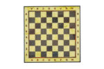 Шахматный ларец из янтаря с доской малый (дуб) 25*25