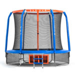 Батут DFC JUMP BASKET 8ft внутр.сетка, лестница (244cм) — изображение 2