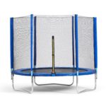 Батут DFC Trampoline Fitness 12ft наружн.сетка, синий (366см) (два короба) — изображение 2