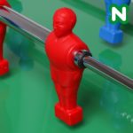 Norditalia Storm F-1 Family Outdoor Telescopic всепогодный настольный футбол / кикер — изображение 6