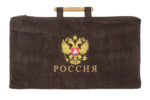 Чехол замшевый "Россия" для больших нард