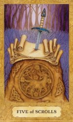 Карты Таро "Chrysalis Tarot Deck Book Set" US Games / Набор книг и колода Хризалис — изображение 5