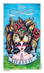 Карты Таро "Eight CoinsAndapos; Tattoo Tarot" US Games / Таро Тату Восьми Монет — изображение 3