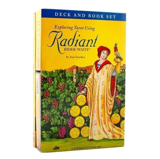 Карты Таро "Radiant Rider-Waite Tarot Deck Book Set" US Games / Набор книг и колода Уэйта Карты Таро "Radiant Rider-Waite Tarot Deck Book Set" US Games / Набор книг и колода Уэйта
