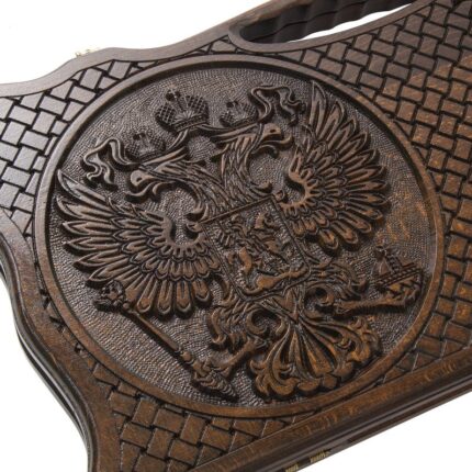 Нарды резные "Герб РФ" Характеристики