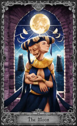 Карты Таро The World of Visions Tarot 12cm Taroteca / Мир Видений 12 см золотой срез — изображение 5