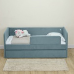Кровать детская Romack Молли с бортиком и ящиком мята - 180x80 — изображение 6