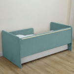 Кровать детская Romack Молли с бортиком и ящиком мята - 180x80 — изображение 9