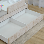 Кровать детская Romack Молли с бортиком и ящиком крем - 160x80 — изображение 6
