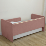 Кровать детская Romack Молли с бортиком и ящиком роза - 180x80 — изображение 3
