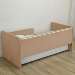 Кровать детская Romack Молли с бортиком и ящиком латте - 200x90 — изображение 2